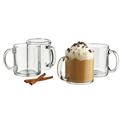 Libbey 13oz Robusta Mug 4pk Set | Target