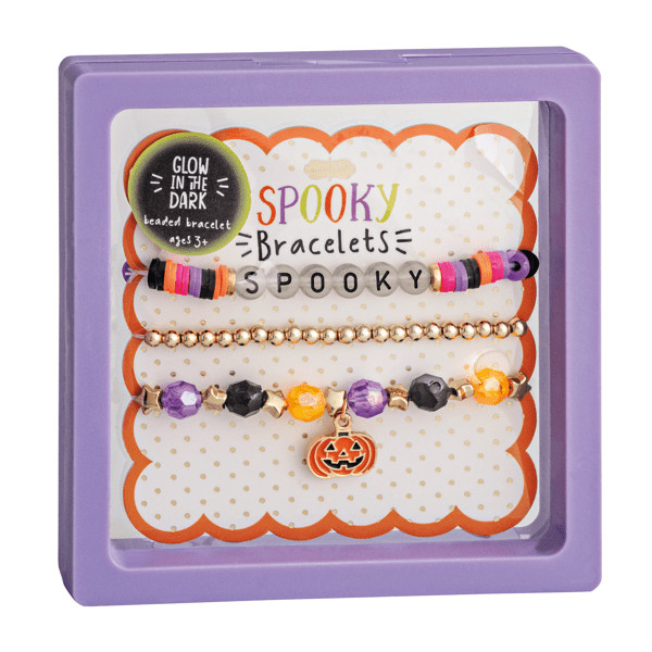 Purple Halloween Toddler Bracelets | Mud Pie