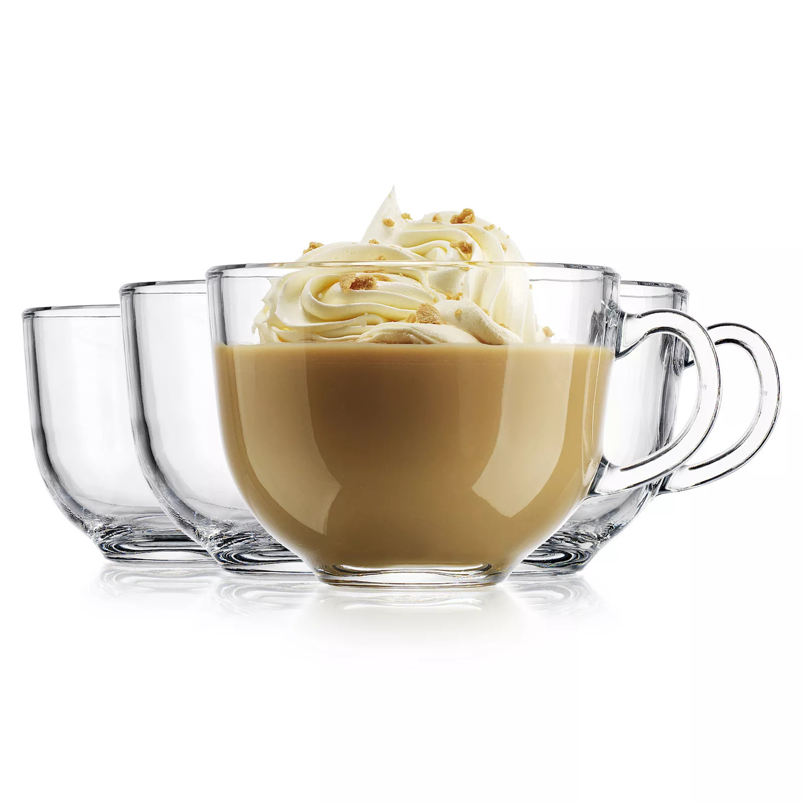 Home Essentials 4-Piece 15-oz. Barista Coffee Mug Set, None | Kohl's