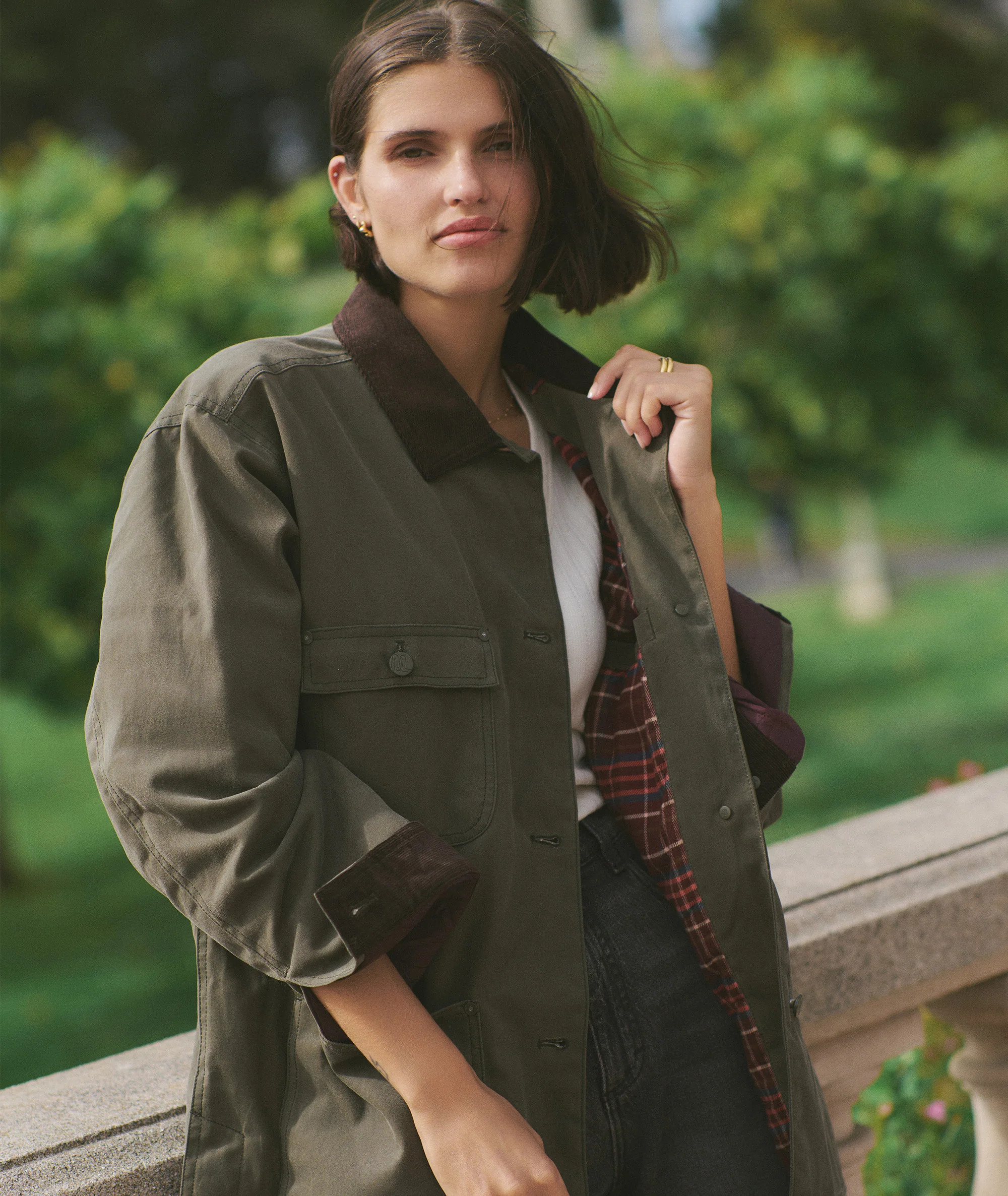 Riley Waxed Barn Jacket | Marine Layer
