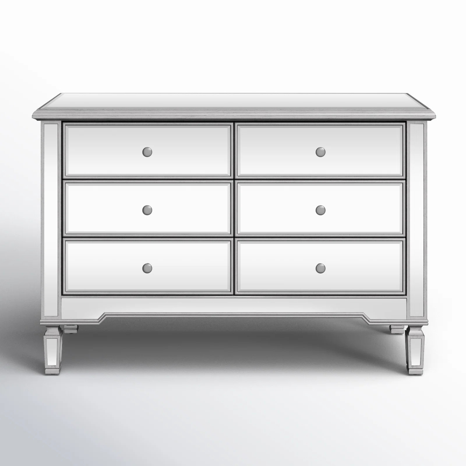 Caila 48'' W 6 - Drawer Dresser | Wayfair North America