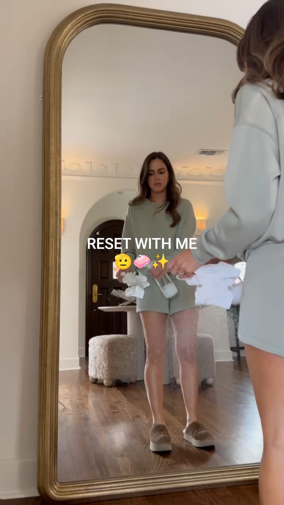 Sunday reset. Wearing a size S in my fav lounge set (I have in a few colors & styles!) 

Code: LAURENR20 saves you 20% on all Anthro until 03/10!! 

#LTKWatchNow #LTKHome