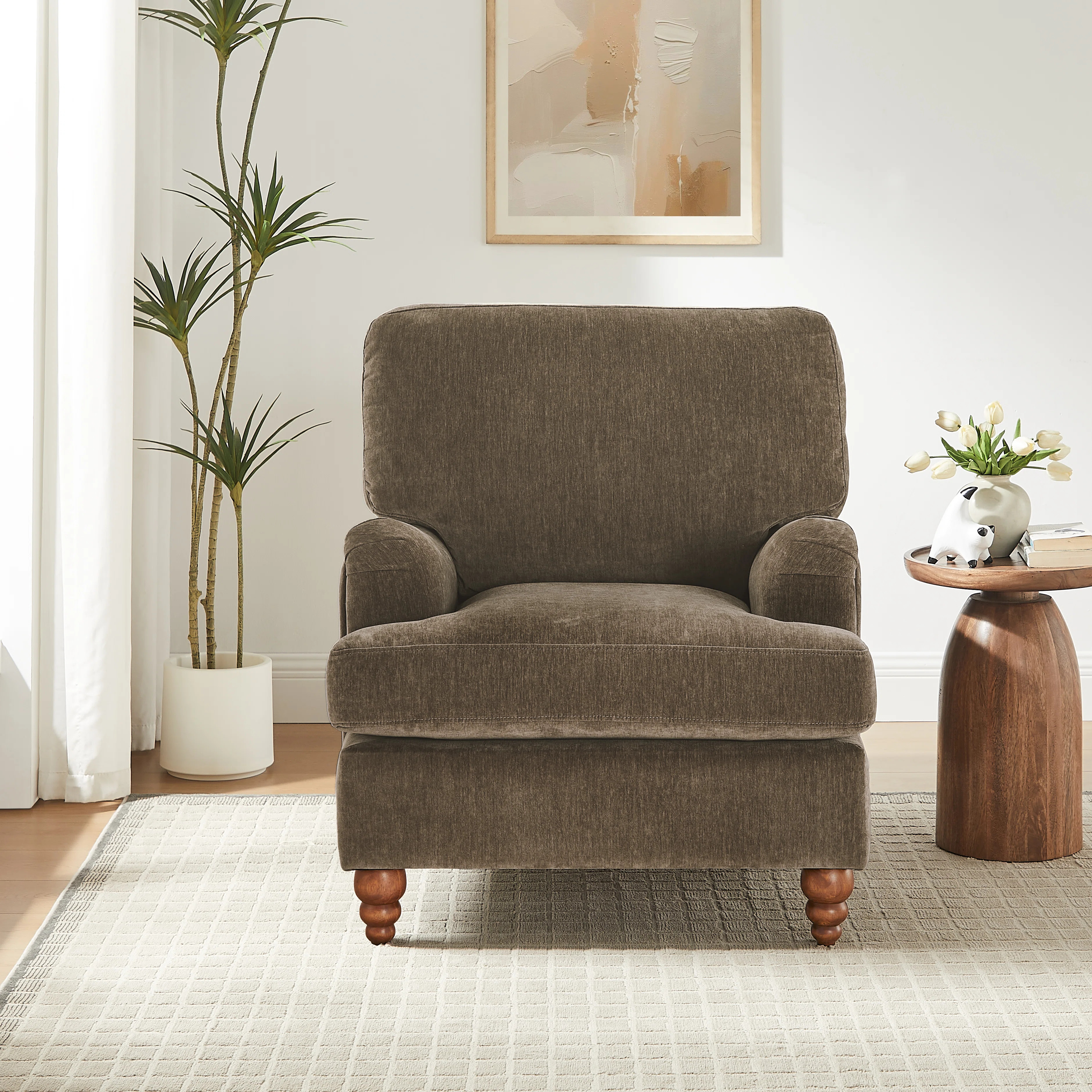 Courchevel 34.5" W Polyester Armchair | Wayfair North America
