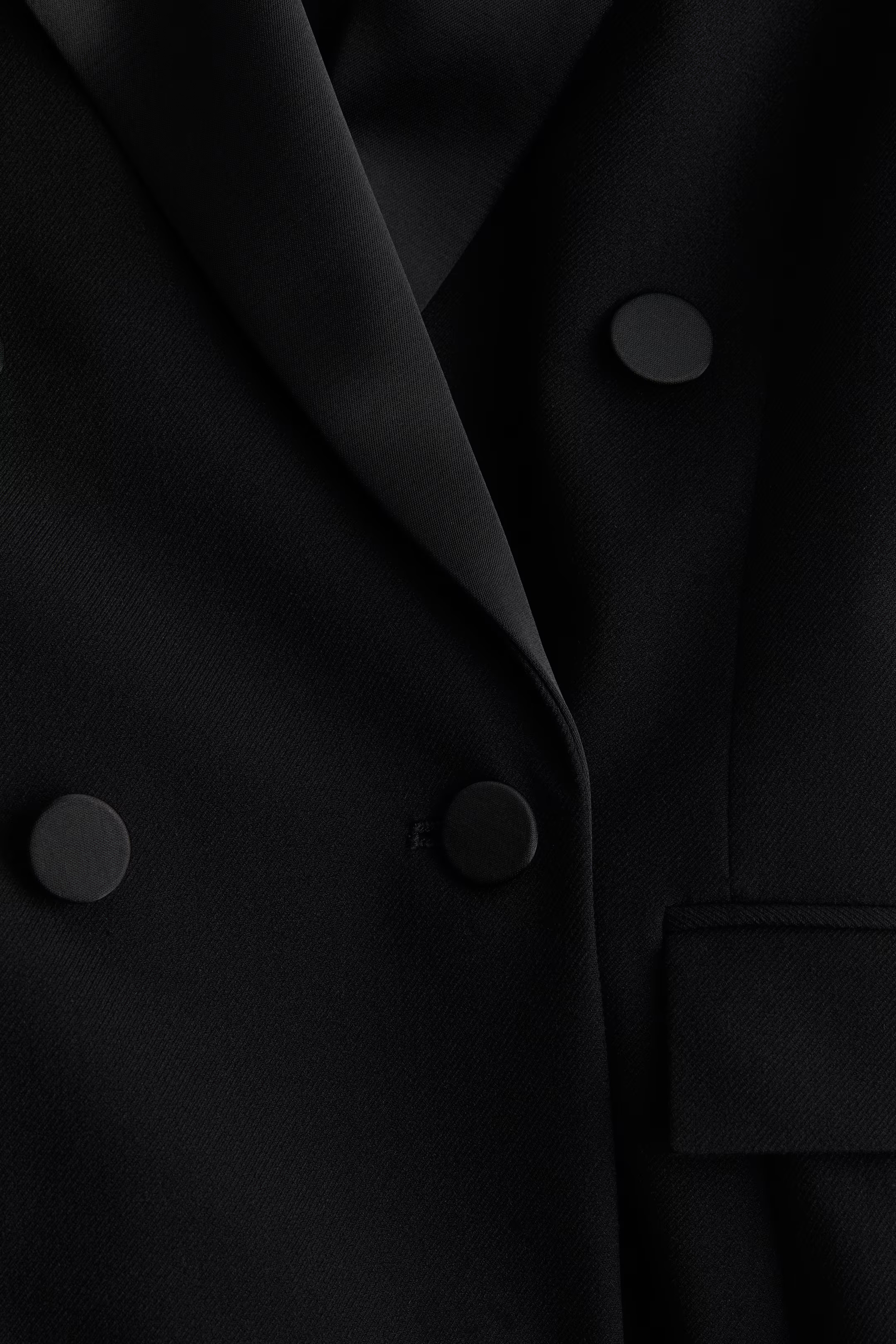 Tuxedo Jacket Dress - Black - Ladies | H&M US | H&M (US + CA)