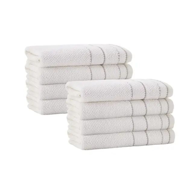 Bowning Turkish Cotton Bath Towels - Set of 8 (Set of 8) | Wayfair North America