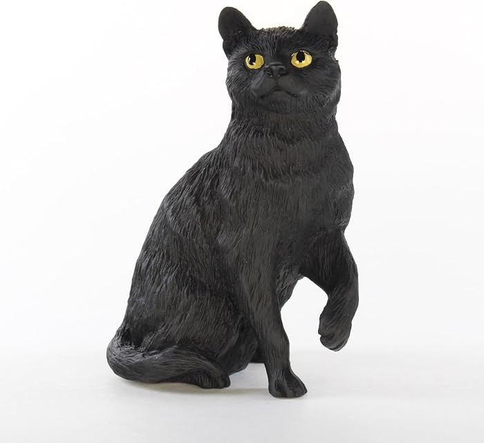 Shorthair Black Cat Figurine | Amazon (US)