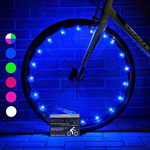 Super Cool Bike Wheel Lights (1 Tire, Blue) Best Christmas Gifts, Stocking Stuffers & Birthday Pr... | Walmart (US)