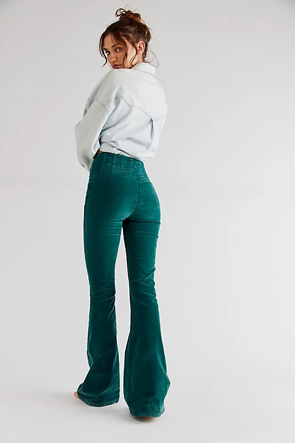 Jayde Cord Flare Jeans | Free People (Global - UK&FR Excluded)