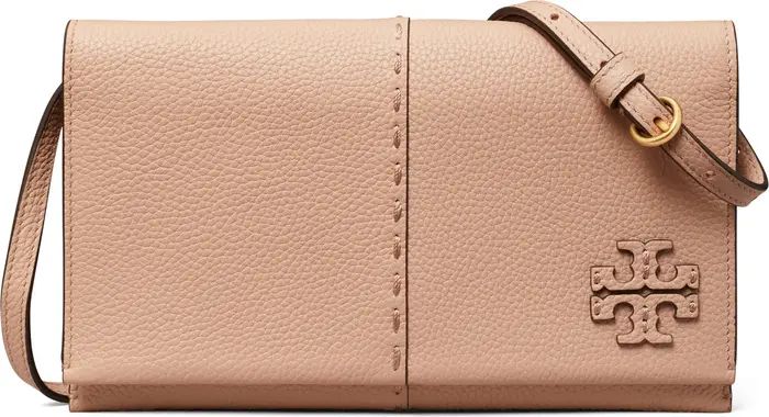 Tory Burch McGraw Leather Wallet Crossbody | Nordstrom | Nordstrom