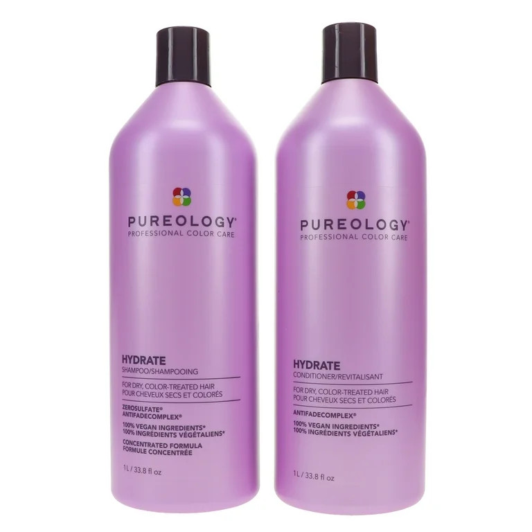 Pureology Hydrate Shampoo & Conditioner, 33.8 oz Combo Pack - Walmart.com | Walmart (US)