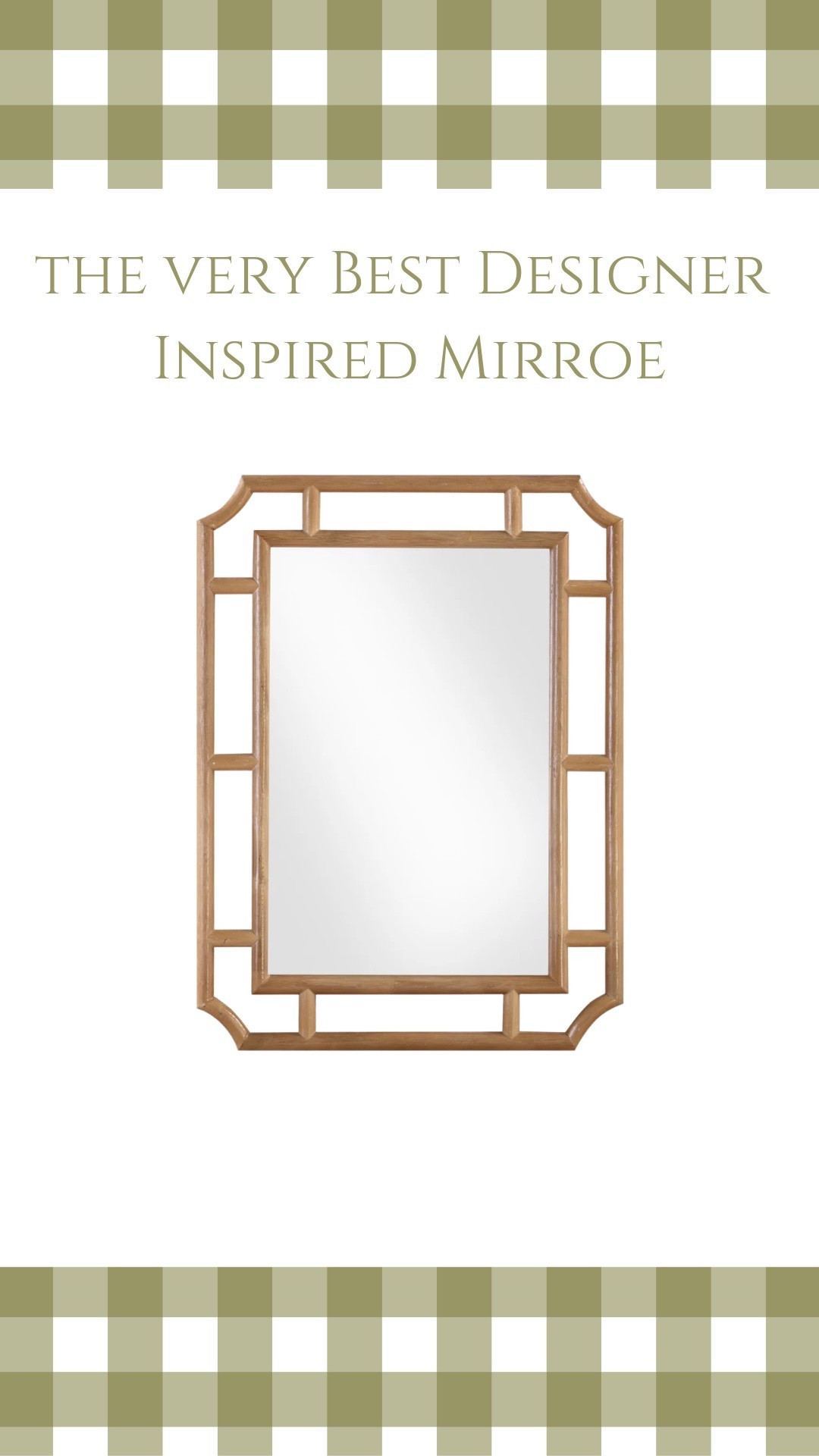 The best designer inspired mirror. Save over $300! Classic home 

#LTKSaleAlert #LTKHome