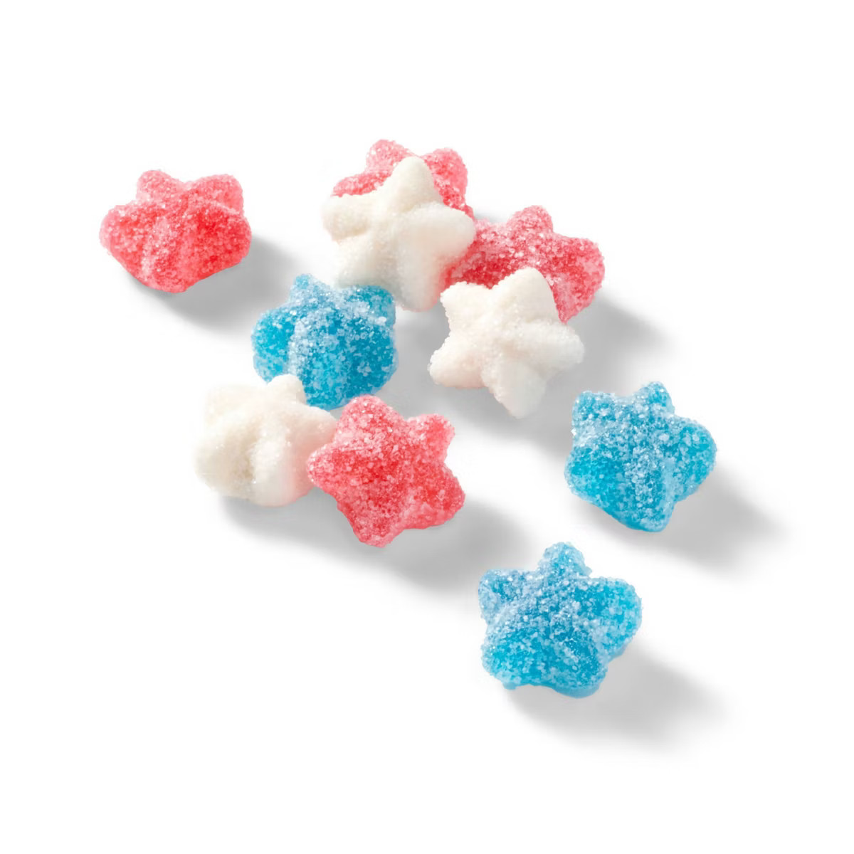 Stand-Up Resealable Pouch filled with 7.5oz MINI Red, White & Blue Stars - 7.5oz - Favorite Day... | Target