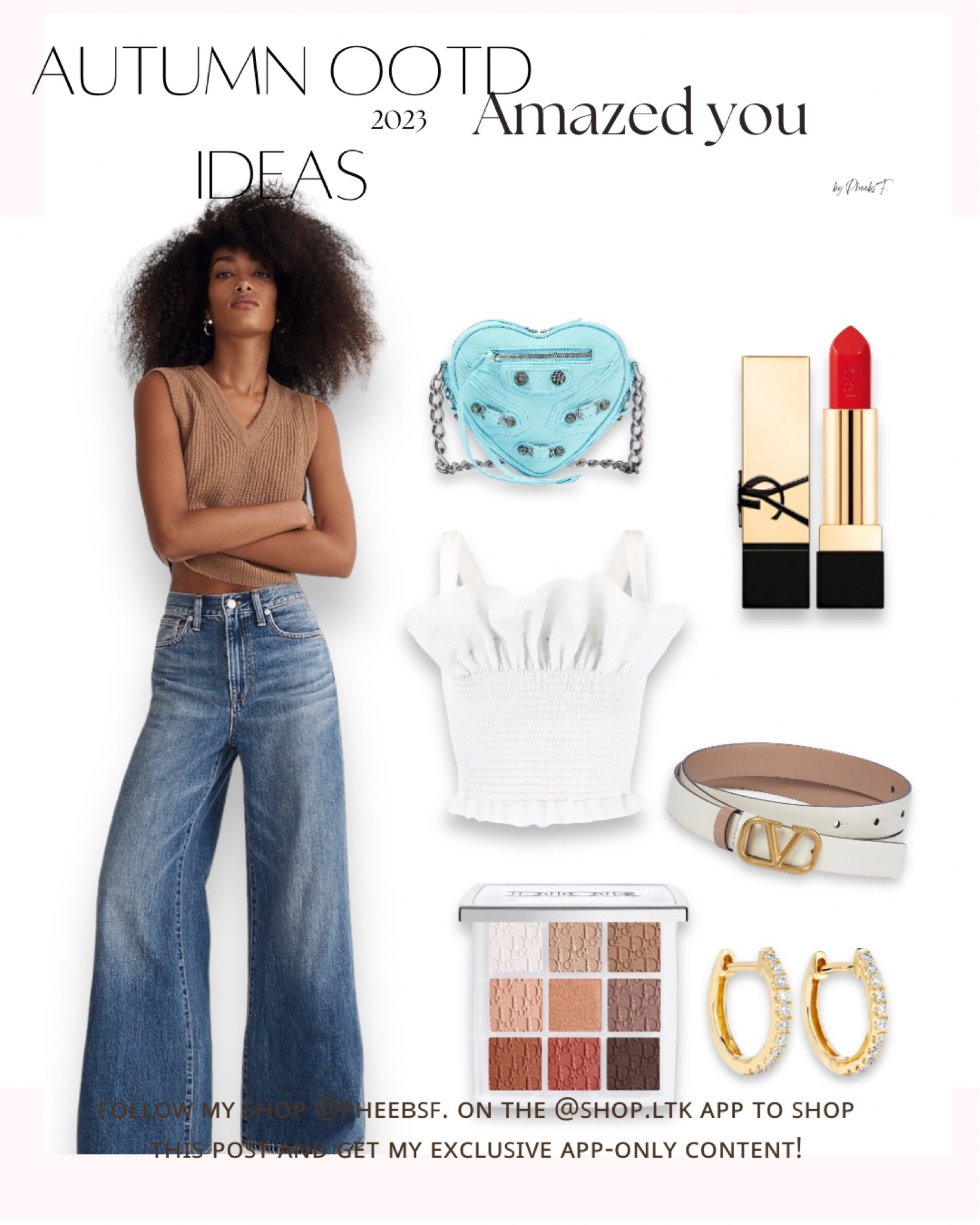 No doubt to creat your own style with the new outfits.

#eyeshadow #belt #lipsticks #ysl #handbag #whitetop 

#LTKAsia #LTKSale #LTKstyletip
