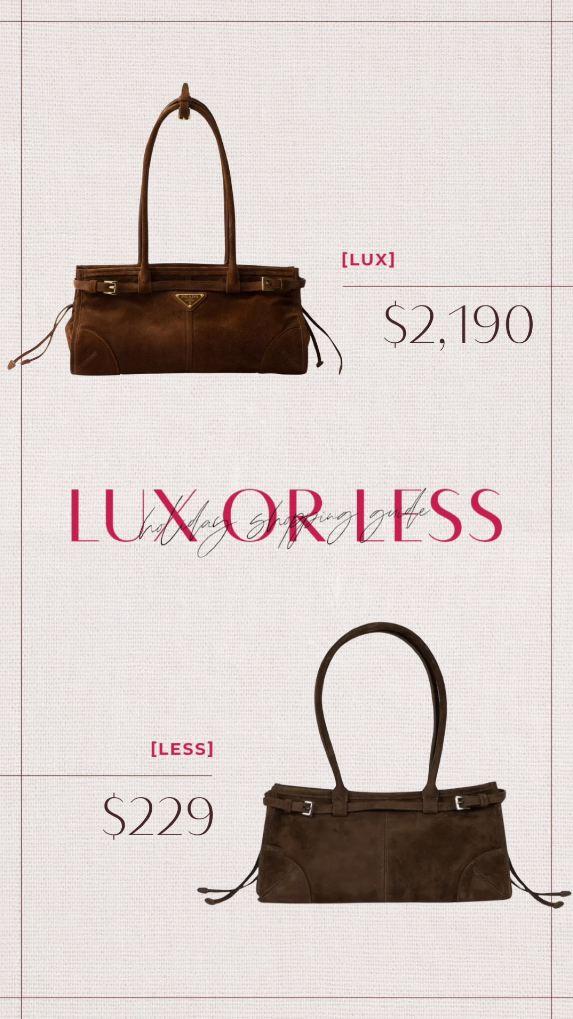 Two things I’m obsessed with at the moment east west bags and brown suede! 

#LTKOver40 #LTKStyleTip #LTKSeasonal