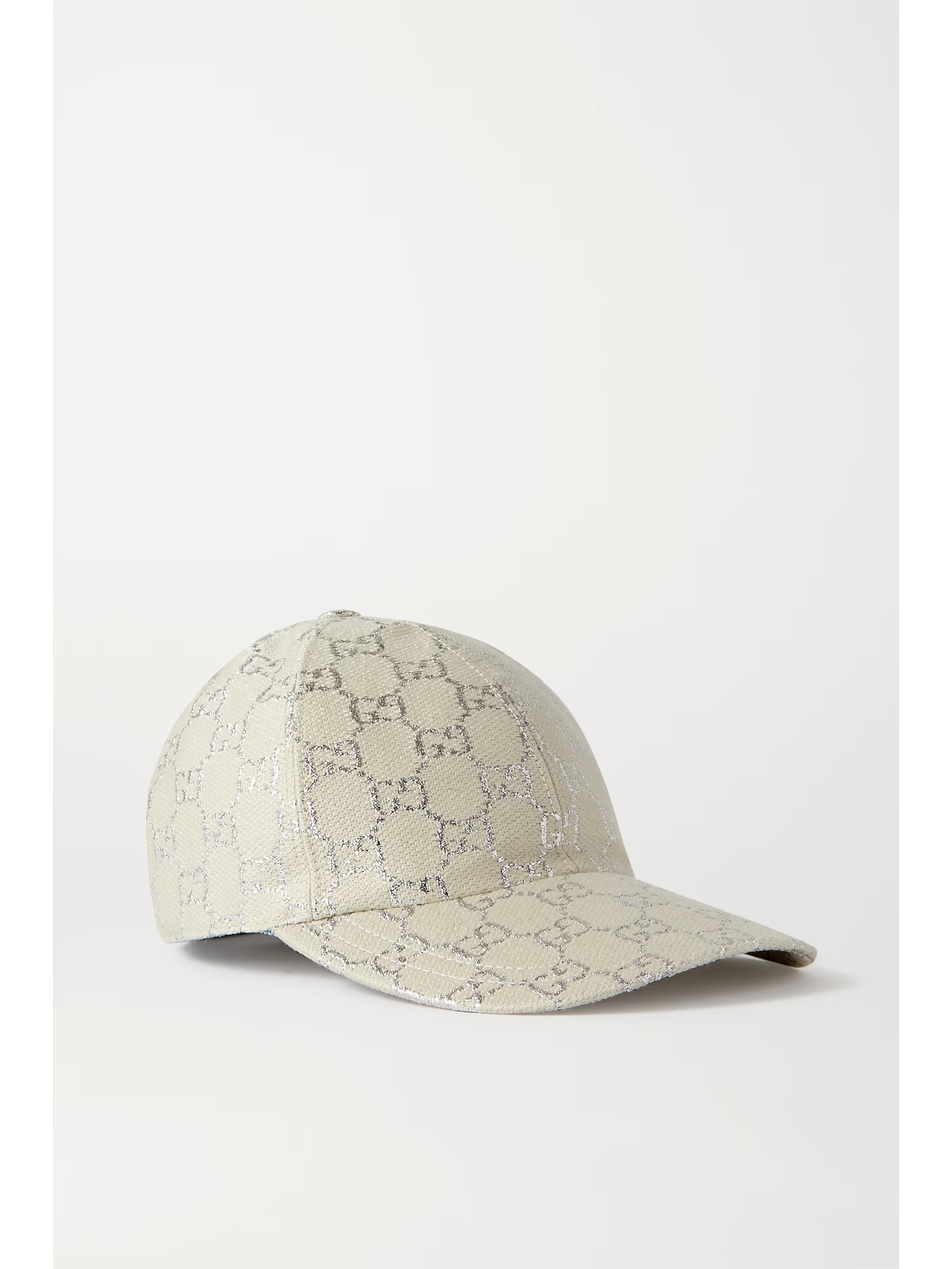 Metallic wool-blend jacquard baseball cap | NET-A-PORTER (US)