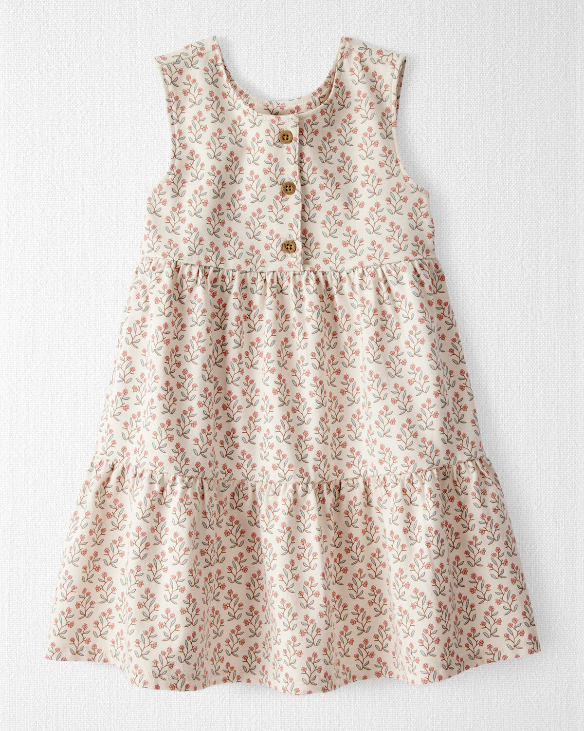 Toddler Organic Cotton Floral-Print Dress - Little Planet | Carter's | Carter's Inc