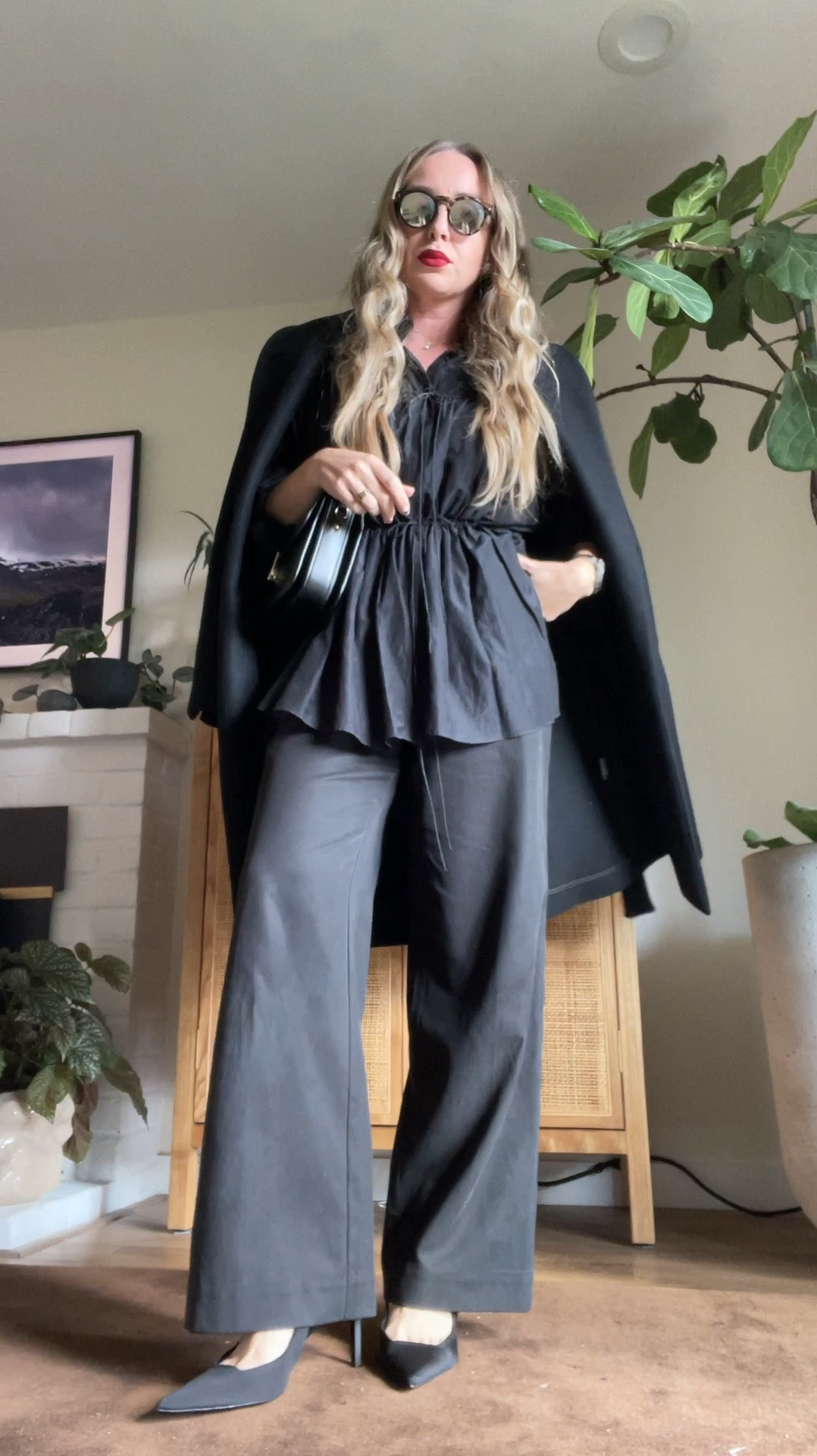 Date night ❤️‍🔥

I’m always impressed with how chic an all black outfit looks when paired with a red lip. 💋

#LTKSeasonal #LTKstyletip #LTKparties