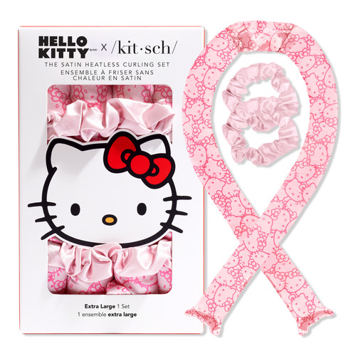 Hello Kitty x Kitsch XL Heatless Curling Set | Ulta