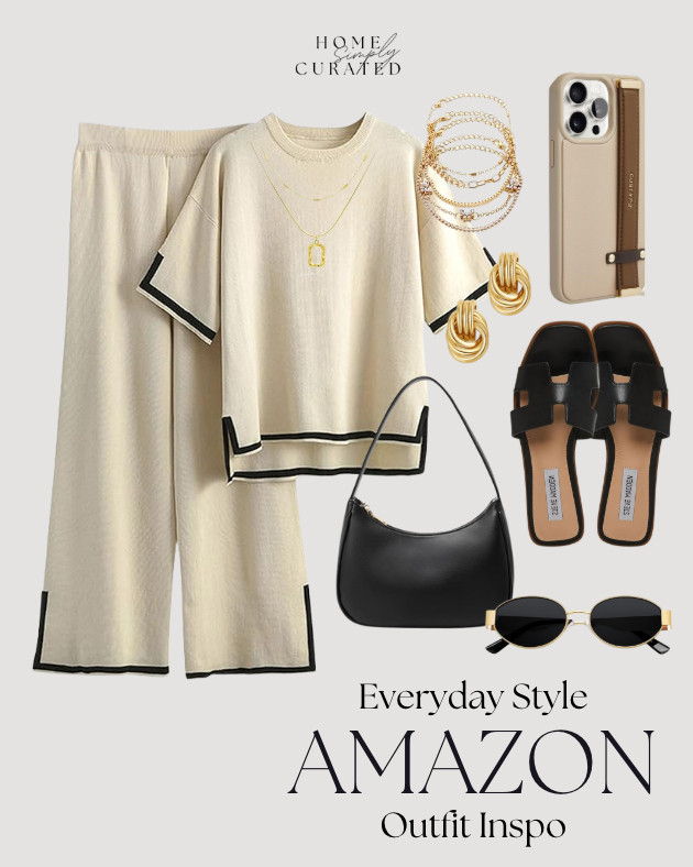 Amazon outfit inspo for the spring and summer!


neutral style, amazon fashion, amazon style, loungewear set, two piece set, chic style, sunglasses, sandals, steve madden, phone case, handbag, jewelry 

 #LTKFindsUnder50 #LTKStyleTip #LTKShoeCrush