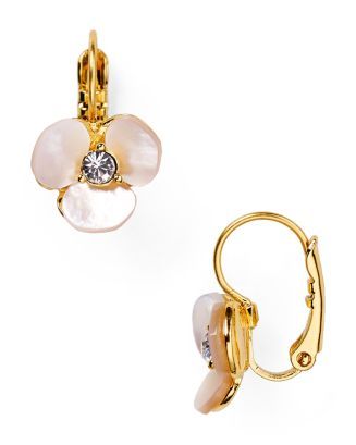 kate spade new york Disco Pansy Leverback Earrings Back to Results -  Jewelry & Accessories - Blo... | Bloomingdale's (US)