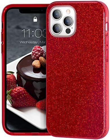 MATEPROX Compatible with iPhone 12 Pro case Compatible with iPhone 12 Cases Glitter Bling Sparkle Cu | Amazon (US)