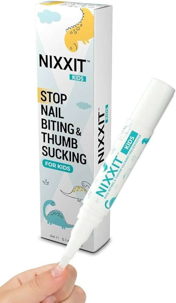 NIXXIT Nail Biting Prevention for Kids - Thumb Sucking Deterrent for Kids, Toddlers, Children - N... | Amazon (US)