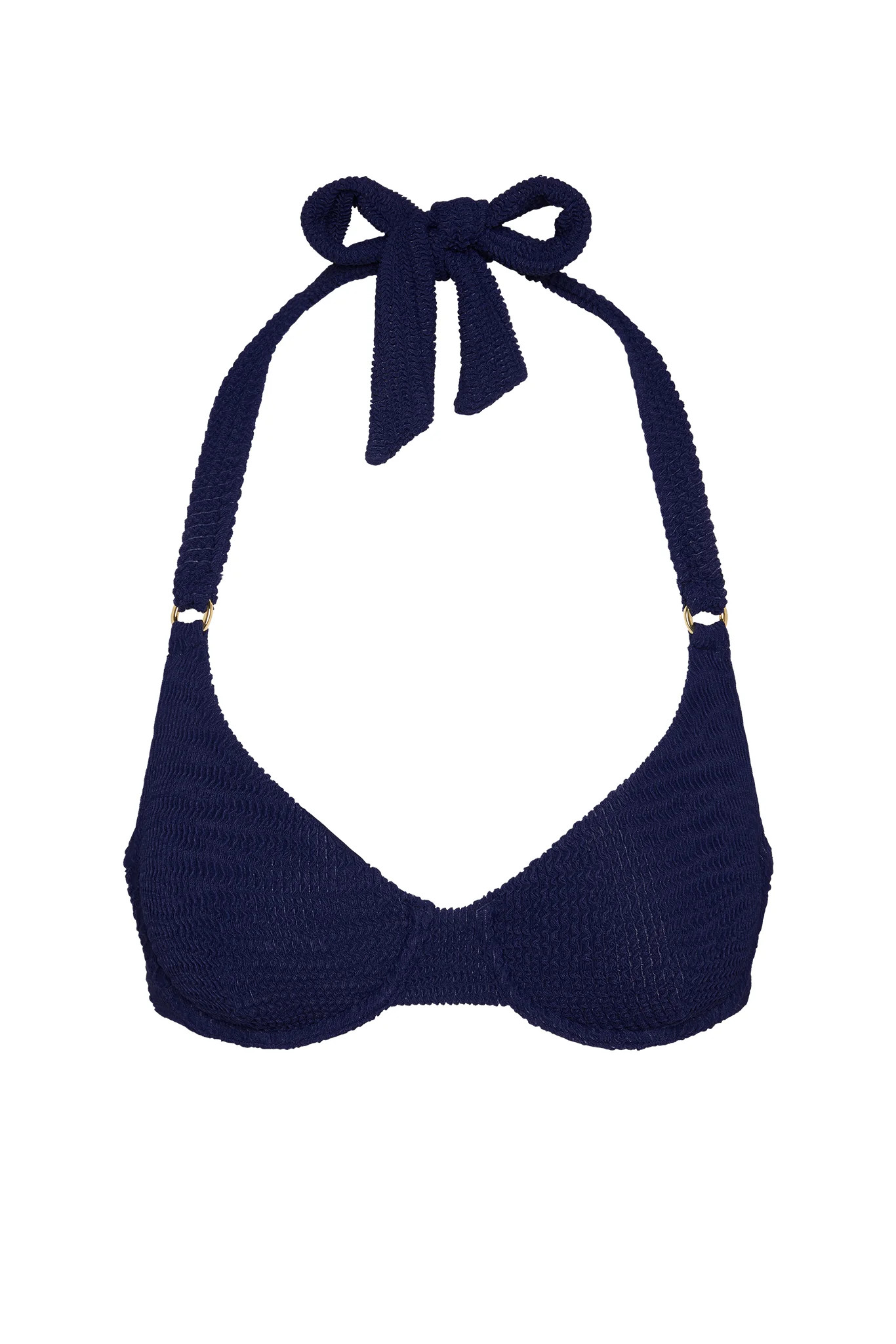 Honolulu Top - Midnight Crinkle | Monday Swimwear