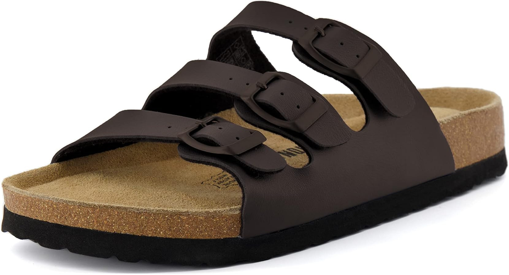 CUSHIONAIRE Women's Lela Cork footbed Sandal with +Comfort | Amazon (US)