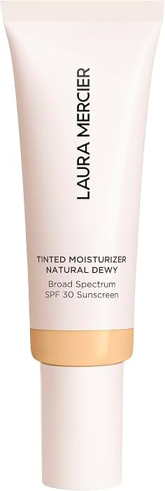 Laura Mercier Tinted Moisturizer Natural Dewy with SPF 30: 24HR+ Hydration, Long Lasting, Sheer t... | Amazon (US)