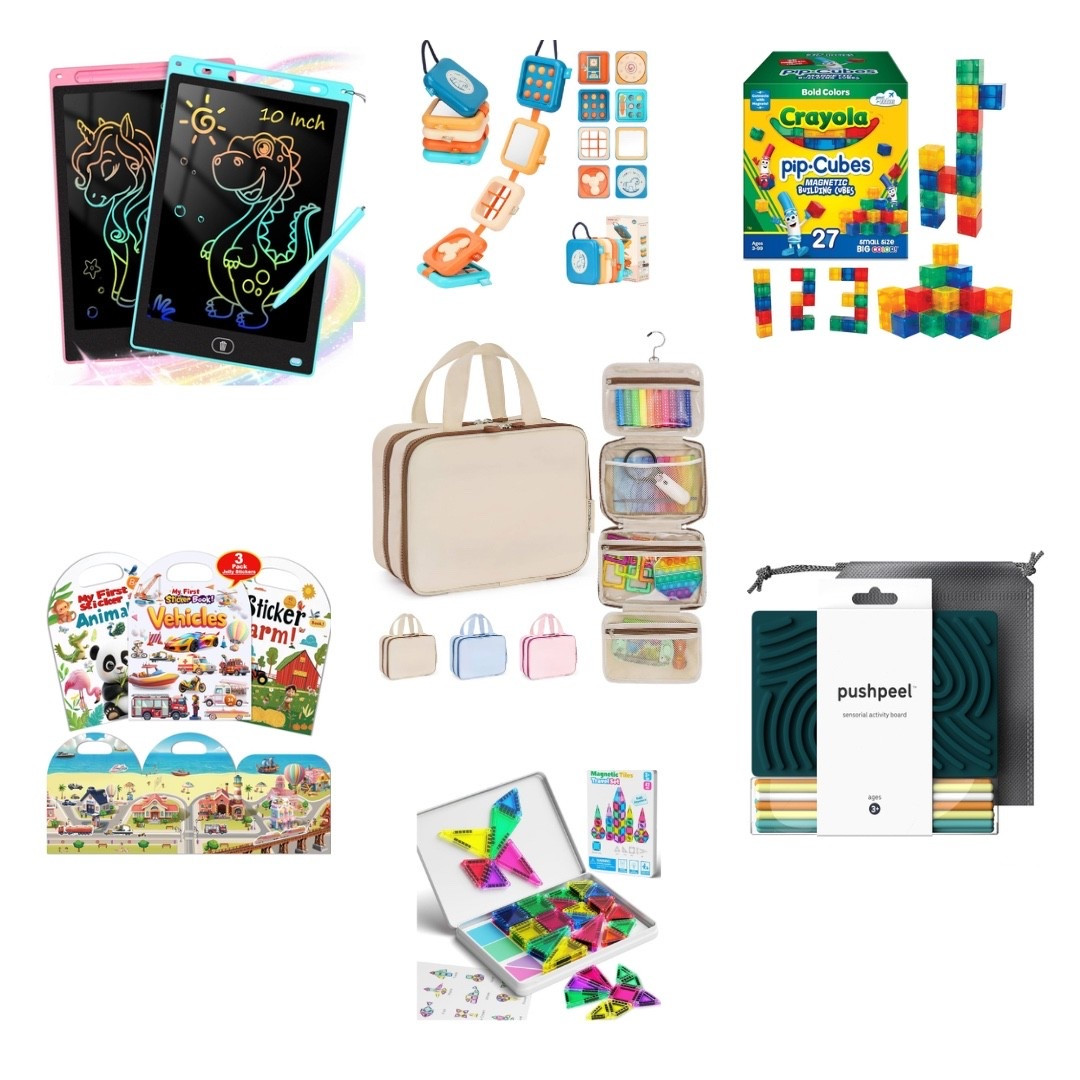 Kids travel activity bag 🎨