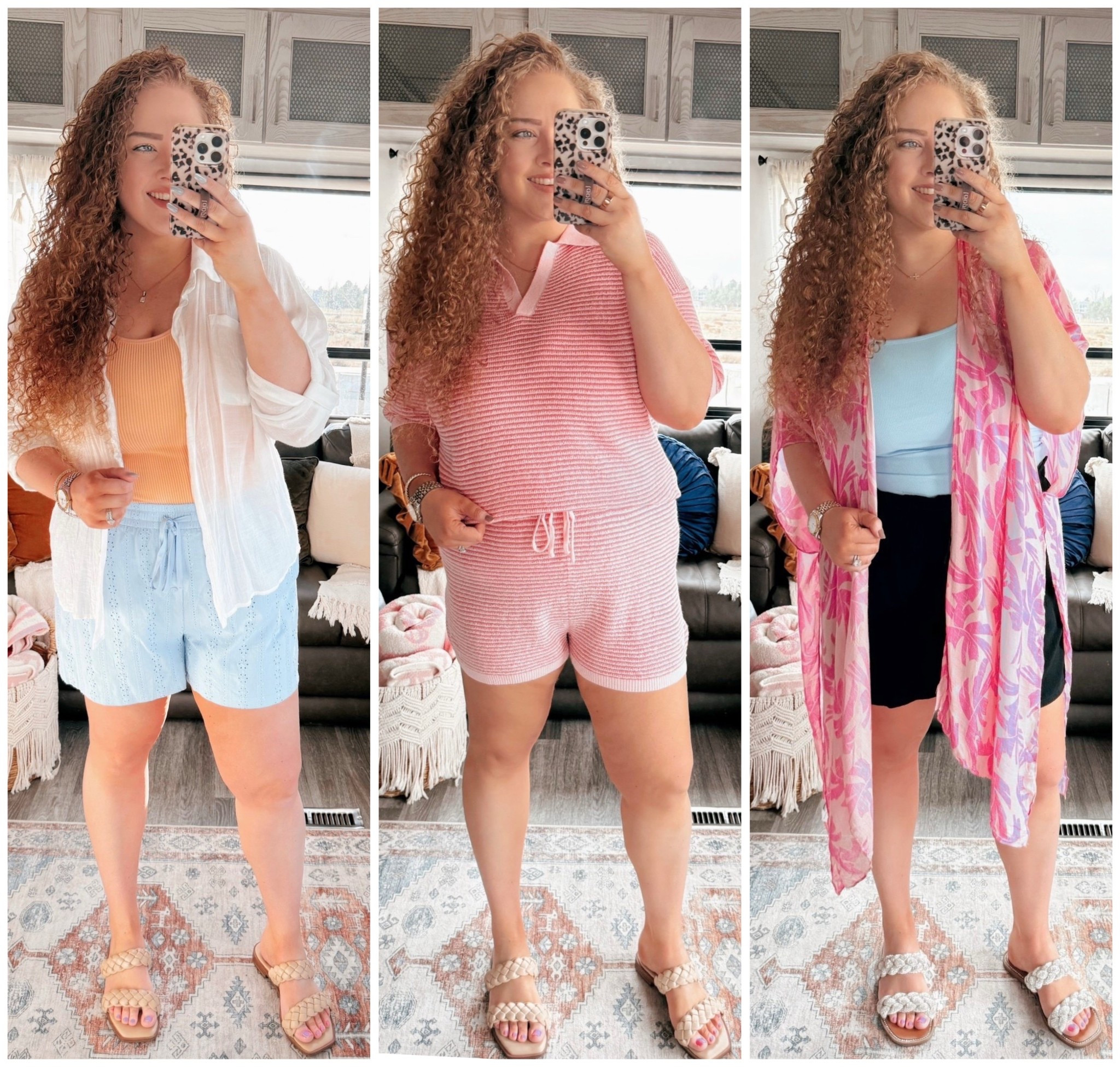 Spring vacay wardrobe = sorted 🌸☀️ Three easy looks that make packing (and getting dressed) a total breeze. These are my go to combos for days in the sun, sunsets, and everything in between ✨ spring vacation outfits | spring break style | easy spring looks | vacation outfit inspo | casual chic outfits | summer ready outfits | travel outfit ideas | spring capsule wardrobe | effortless style inspo | resort wear looks | warm weather fashion | everyday summer outfits | outfit combos | colorful spring outfits | neutral accessories | spring outfit ideas | tropical vacation outfits | comfortable chic outfits | breezy summer outfits | stylish travel essentials

#LTKdayinmylife #LTKootd #LTKgrwm