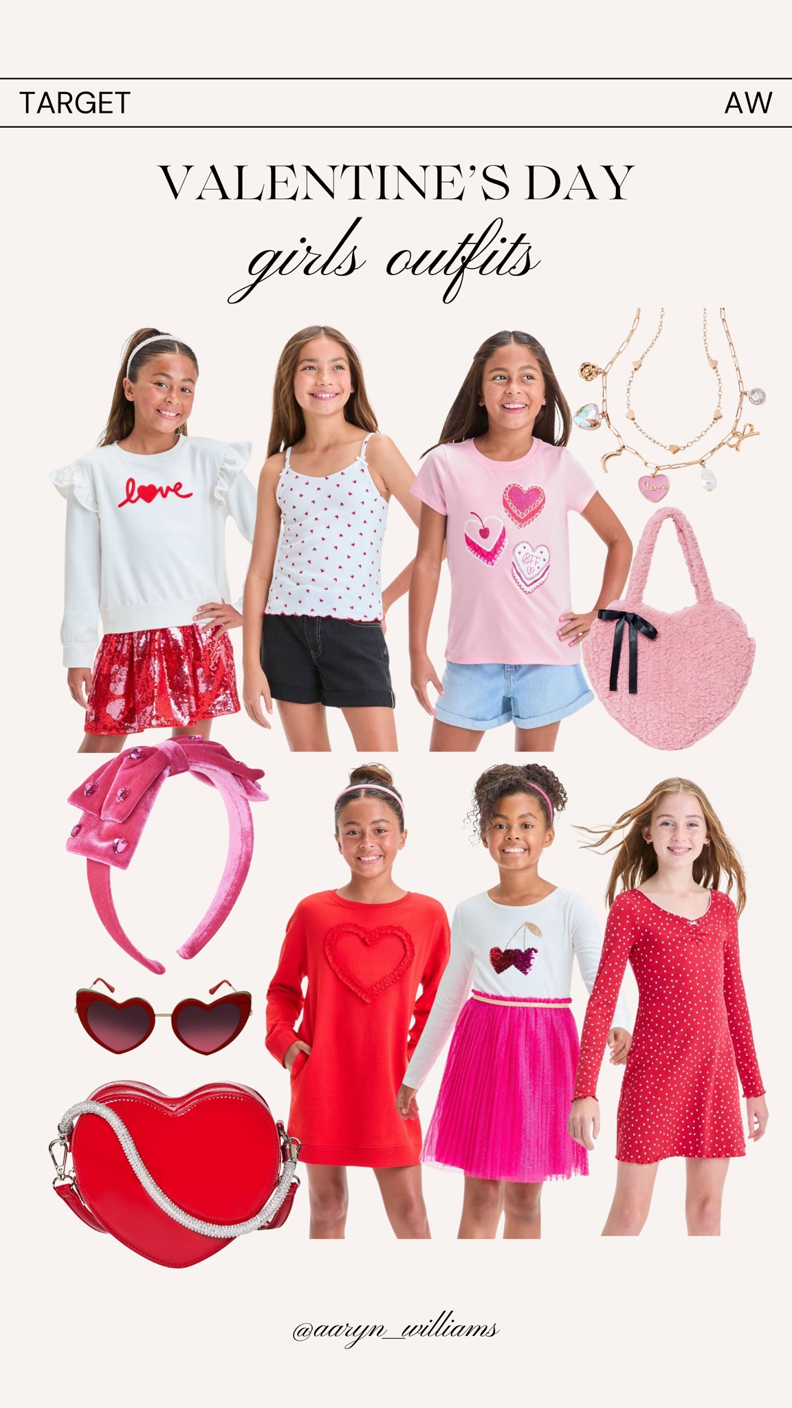 The sweetest Valentine’s Day looks for your girls at Target! 💘❣️💕

Valentine’s Day kids outfits, Valentine’s Day girls outfits, accessories, target finds, cat and jack

#LTKSeasonal #LTKFindsUnder50 #LTKKids