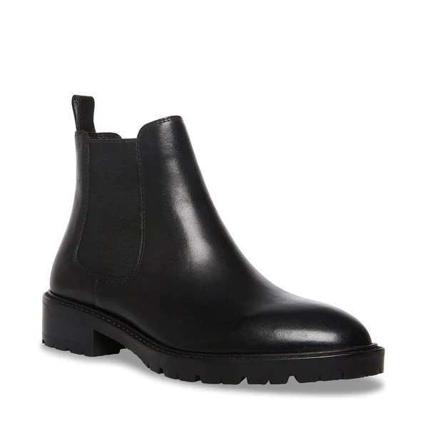 LEOPOLD BLACK LEATHER | Steve Madden (Canada)