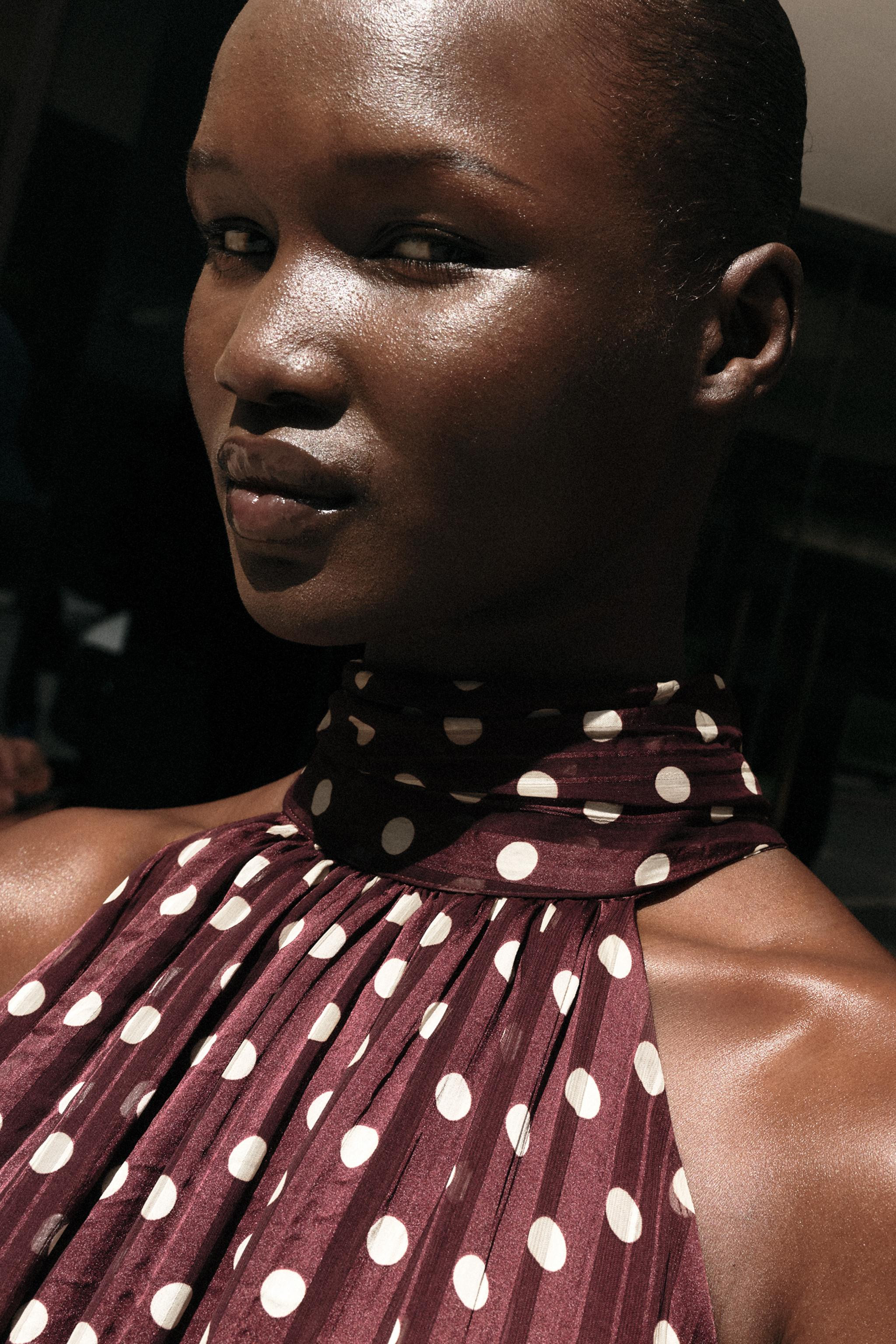 POLKA DOT MIDI DRESS | Zara US