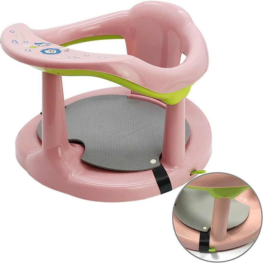 CAM2 Baby Bath Seat Non-Slip Infants Bath tub Chair with Suction Cups for Stability, Newborn Gift... | Amazon (US)
