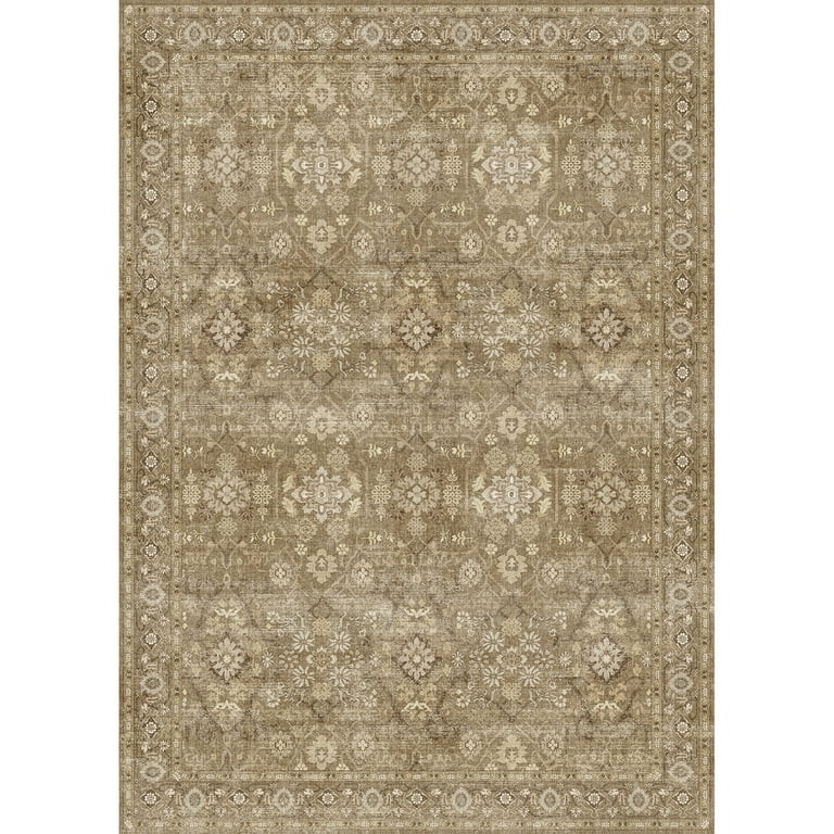 BERTHMEER 8'x10' Area Rugs for Living Room Large Vintage Beige Carpets for Bedroom Office Machine... | Walmart (US)