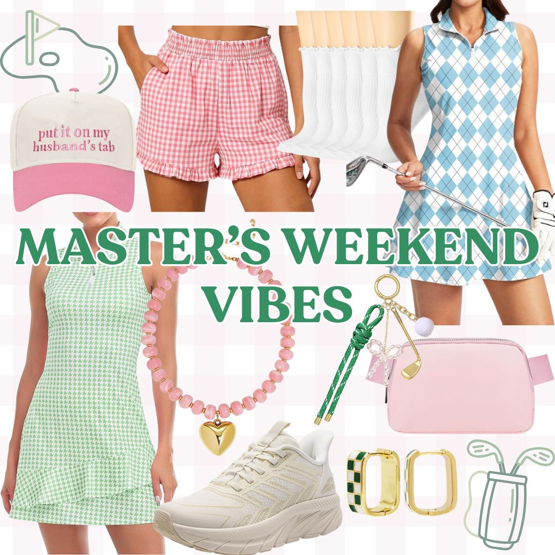 Master's weekend vibes from Amazon! 

 