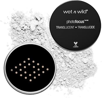 Loose Setting Powder By Wet n Wild Photo Focus Loose Finishing Powder Off-White Translucent | Amazon (US)