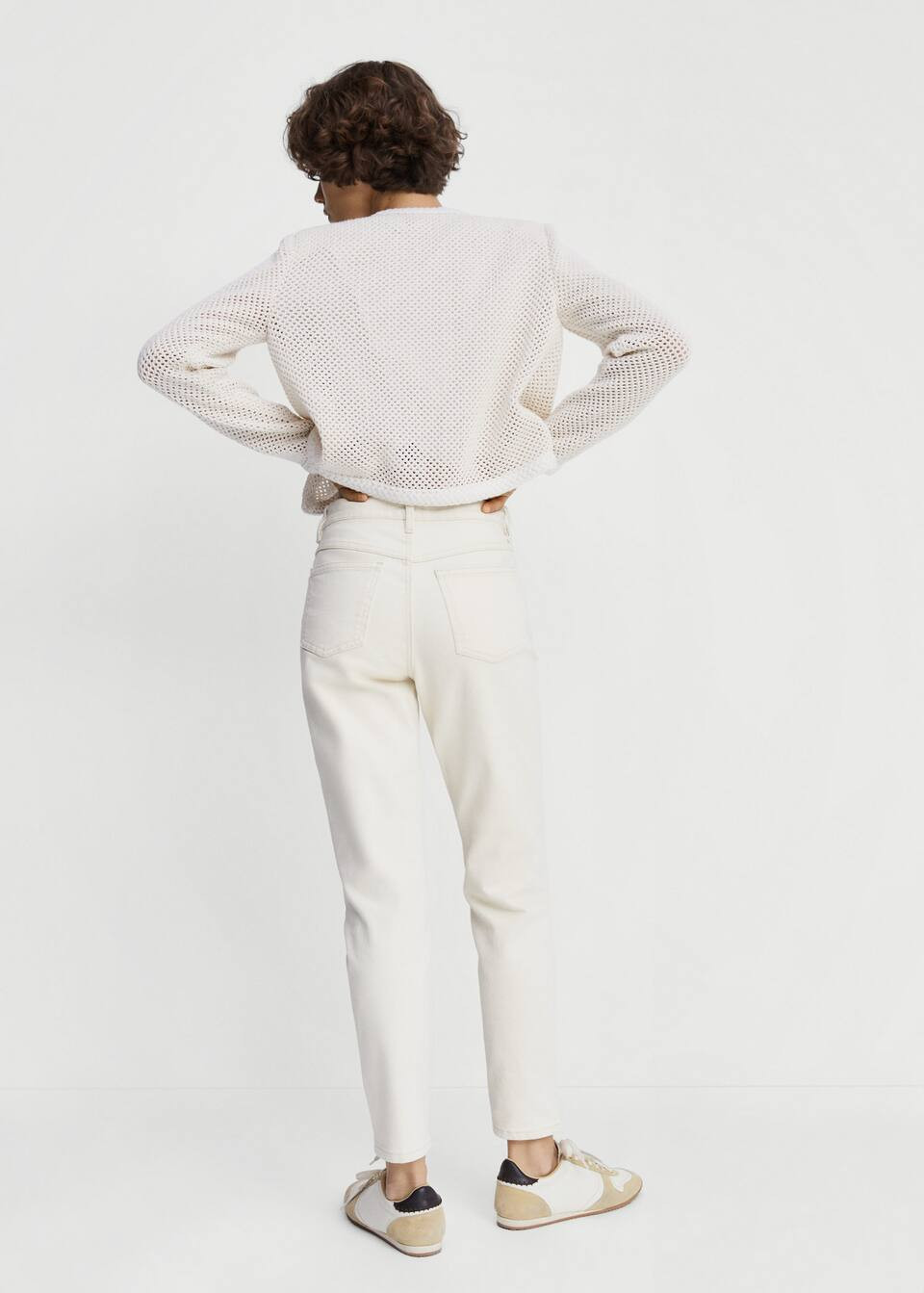 Mom comfort high rise jeans | MANGO (US)