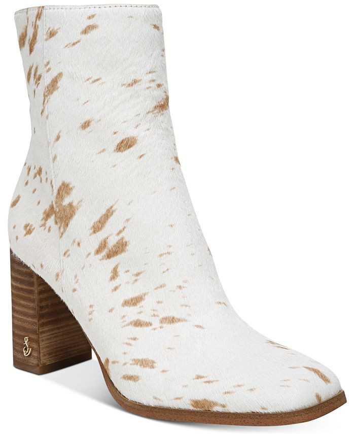 Sam Edelman Women's Osten Block-Heel Booties & Reviews - Booties - Shoes - Macy's | Macys (US)