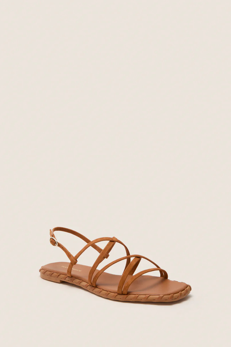 Cognac Leather Marley Sandals | Tuckernuck (US)