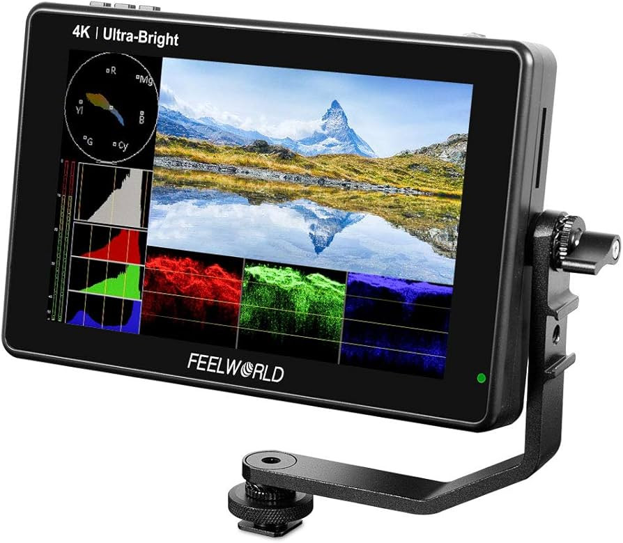 FEELWORLD LUT7 7 Inch Ultra Bright 2200nit Touchscreen Camera DSLR Field Monitor with 3D Lut Wave... | Amazon (US)