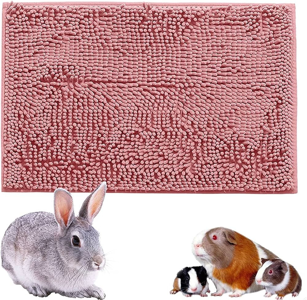 Long Plush Bunny Rabbit Guinea Pig Bed, Winter Warm Bunny Blanket for Rabbits, Guinea Pig Cage Li... | Amazon (CA)