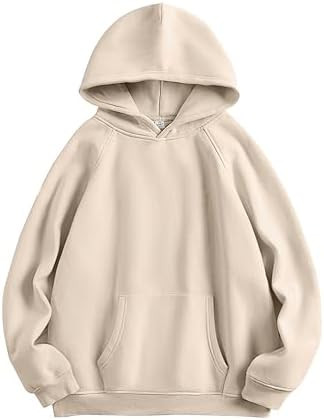 ANRABESS Women Hoodies Oversized Fleece Long Sleeve Comfy Casual Basic Pullover Sweatshirts 2025 ... | Amazon (US)