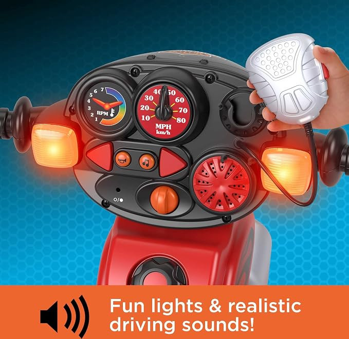 Fisher-Price Toddler Tricycle Harley-Davidson Lights & Sounds Trike, Toy Bike with Adjustable Sea... | Amazon (US)