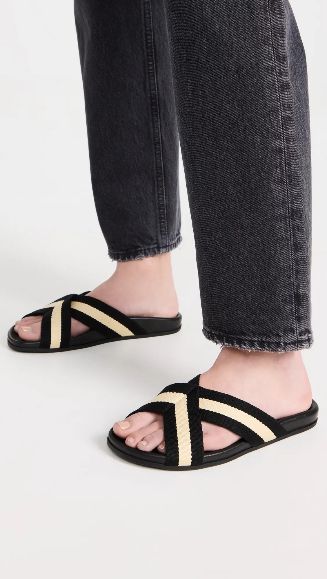 Cotton Crossover Sandals | Shopbop