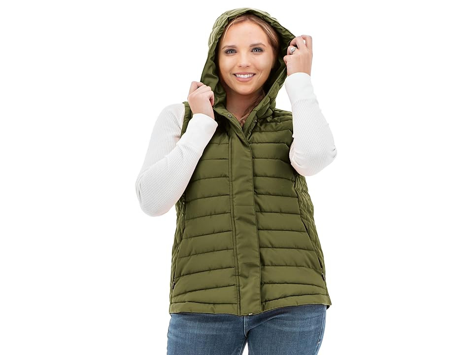 Aventura Clothing Soltex Vest Women's Jacket Olive Branch : XS (US 2), Polyester | Zappos