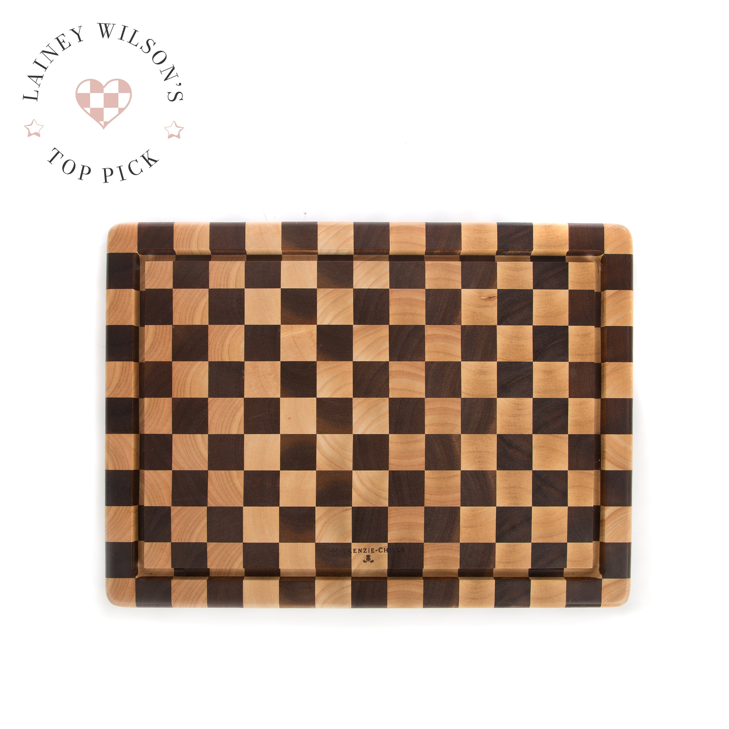 MacKenzie-Childs Check Carving Board | MacKenzie-Childs