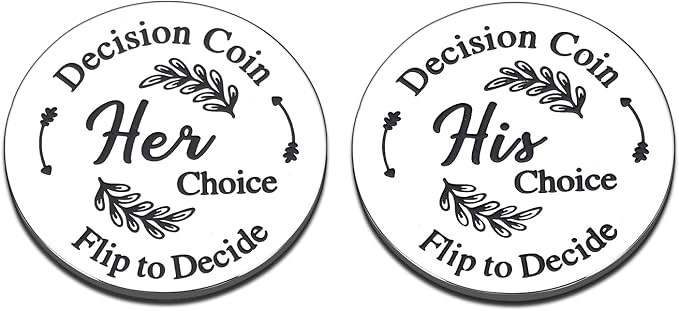 Gifts for Him Her Boyfriend Girlfriend Birthday Valentines Date Night Ideas Decision Token Gifts ... | Amazon (US)
