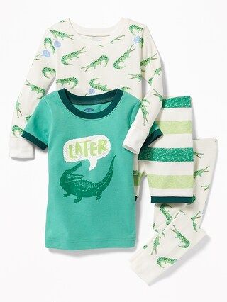 4-Piece "Later Alligator" Sleep Set for Toddler & Baby | Old Navy US